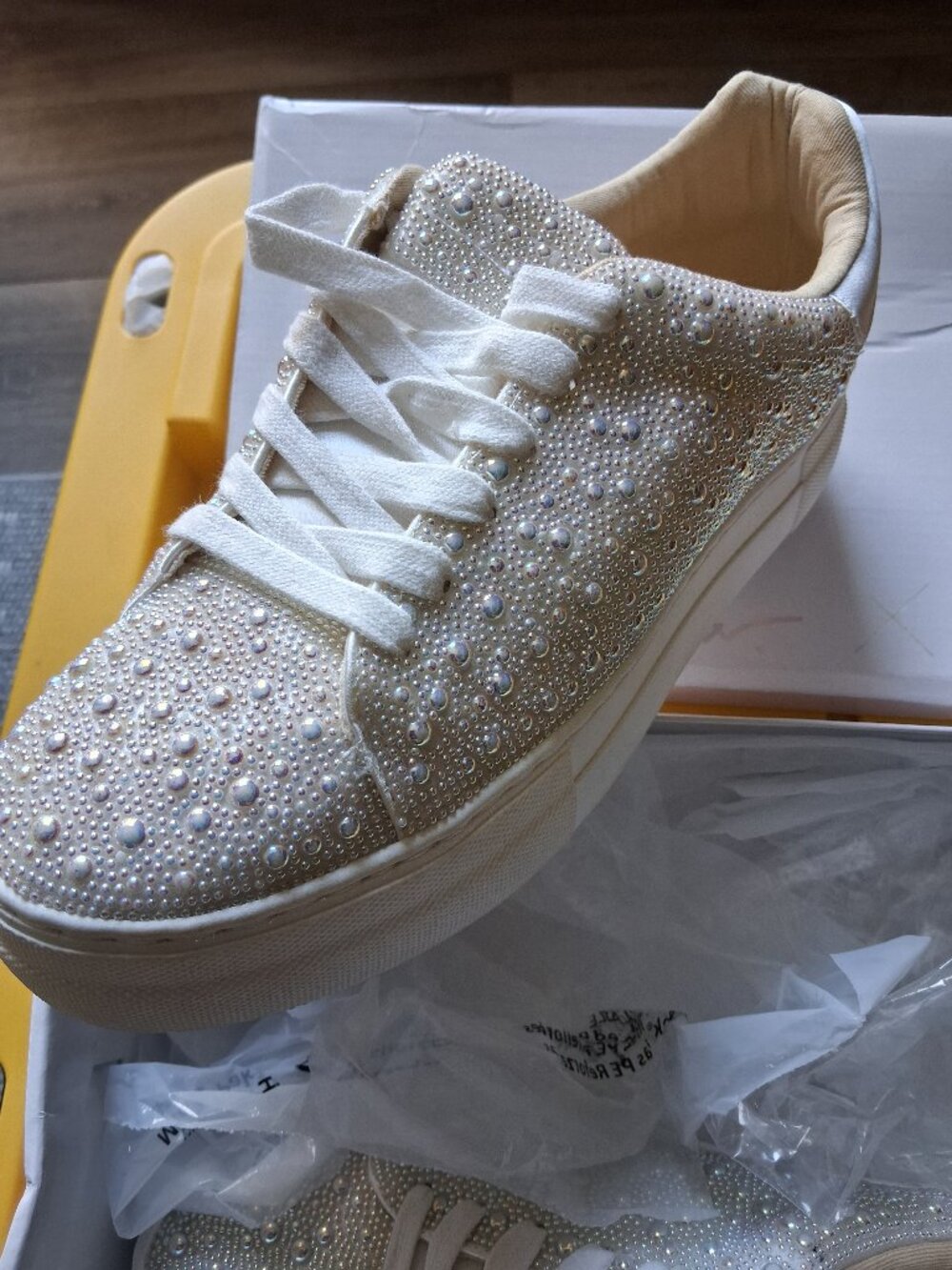 Betsey Johnson/David's Bridal Wedding Sneakers